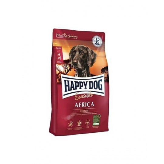 Happy Dog SUPER PREMIUM - Supreme SENSIBLE - Africa pštros a zemiaky 12,5 kg
