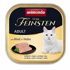 ANIMONDA paštika ADULT - hovězí, kuřecí pro kočky 100g