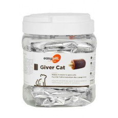 Easypill Giver Cat 300g /průhledná dóza Easypill Giver Cat 300g /průhledná dóza