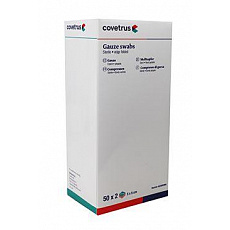 Kompres gáza 5x5cm Sterilný 12v. 50x2ks CVET