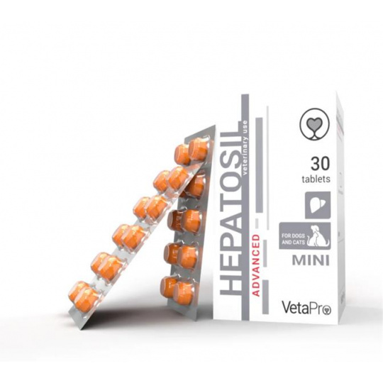 VetaPro Hepatosil forte 30 tbl.
