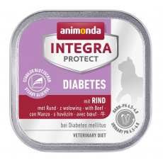 ANIMONDA Integra Protect Diabetes Beef - mokré krmivo pro kočky - 100g