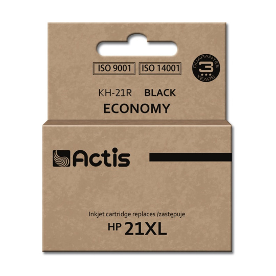 Actis Inkoust KH-21R (náhradní inkoust HP 21XL C9351A; standardní; 20 ml; černý)