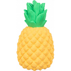Ananas, latexová hračka se zvukem, 14 cm
