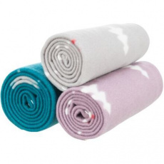 Vánoční deka NIVIA 100 x70 cm, fleece, šedá/berry/petrolejová Vánoční deka NIVIA 100 x70 cm, fleece, šedá/berry/petrolejová