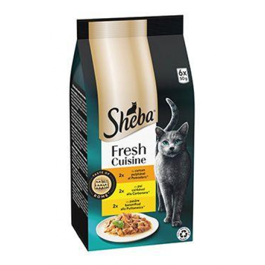 Sheba kapsička Fresh Cuisine - Taste of Rome 6x50g