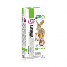 LOLO SMAKERS přírodní vápenná tyčinka pro hlodavce a králíky 135 g LOLO SMAKERS přírodní vápenná tyčinka pro hlodavce a králíky 135 g