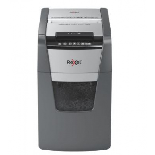 Rexel AutoFeed+ 150X automatic shredder, P-4, cuts confetti cut (4x28mm), 150 sheets, 44 litre bin