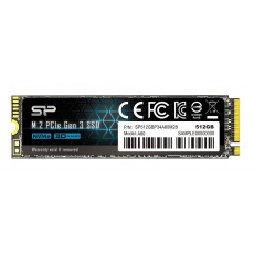 Silicon Power P34A60 M.2 512 GB PCI Express SLC NVMe