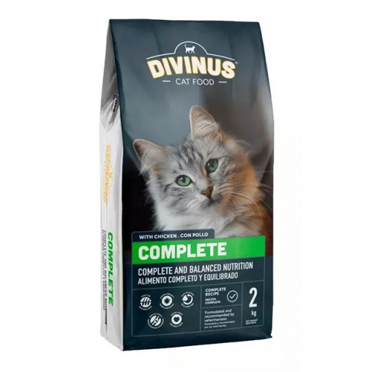 DIVINUS Cat Complete - suché krmivo pro kočky - 2 kg