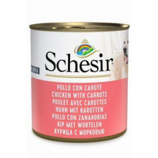 Schesir Dog konz. Adult kuře/mrkev 285g Schesir Dog konz. Adult kuře/mrkev 285g