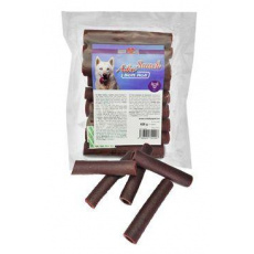 Pochoutka pes Měkká trubička s hovězím masem 10ks/400g Pochoutka pes Měkká trubička s hovězím masem 10ks/400g