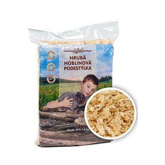 Hobliny hrubá podestýlka LIMARA 40l/1,6kg