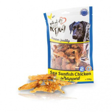 KIDDOG mořské sluneční rybičky obalené kuřecím masíčkem 250 g KIDDOG mořské sluneční rybičky obalené kuřecím masíčkem 250 g