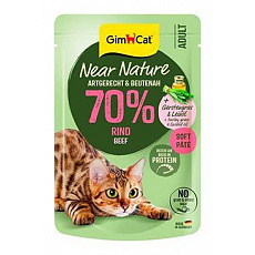 GimCat Near Nature kapsa hovězí 85g