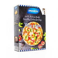 SMOOKIES Premium PIZZA BASIL - sušenky příchuť pizza a bazalka 100% human grade, 200g SMOOKIES Premium PIZZA BASIL - sušenky příchuť pizza a bazalka 100% human grade, 200g