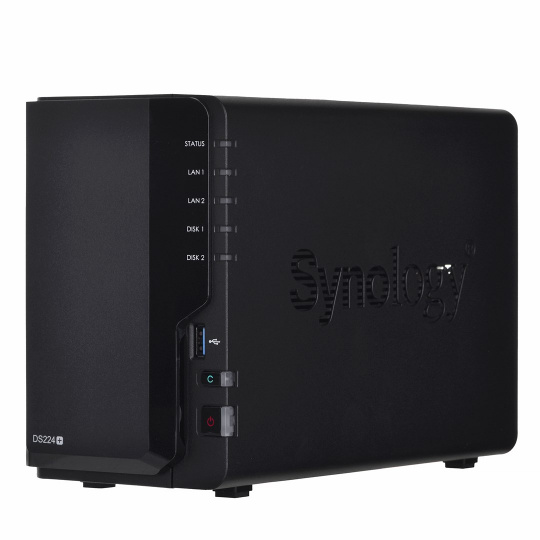 Synology DiskStation DDS224+ úložný server NAS Desktop Připojení na síť Ethernet