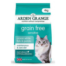 Arden Grange Cat GF Adult Sen.Oc.White Fish&Potato 4kg