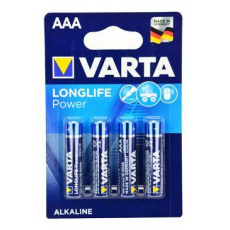 VARTA Baterie Longlife Power AAA 4ks VARTA Baterie Longlife Power AAA 4ks