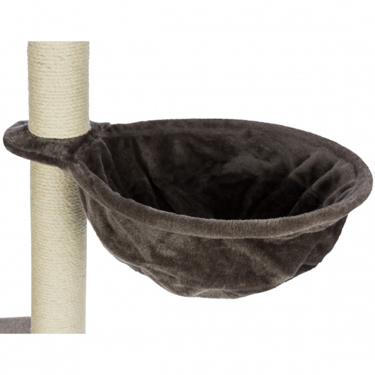 Náhradní odpočívadlo/lehátko kulaté 40cm šedé k #4390 - škrabadlo MADRID