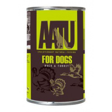 AATU Dog Duck&Turkey konz. 400g