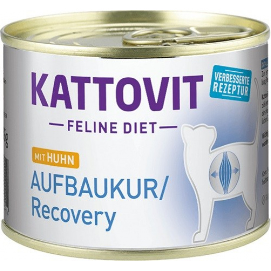 KATTOVIT Feline Diet Aufbaukur Recovery - mokré krmivo pro kočky - 185g