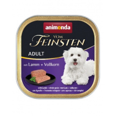 ANIMONDA Vom Feinsten Adult Lamb and whole grain - mokré krmivo pro psy - 150g