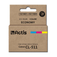 Actis Inkoust KC-511R (náhrada za Canon CL-511; standardní; 12 ml; barevný)