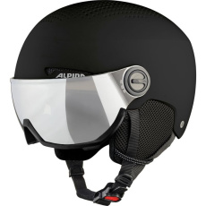 ZIMNÍ PŘILBA ALPINA ARBER VISOR Q LITE BLACK MATT 54-58