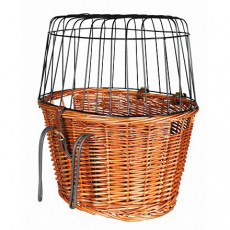Přepravní koš na kolo s drátěnou kabinou 44x48x33cm, bez polštáře (max. 5 kg) Přepravní koš na kolo s drátěnou kabinou 44x48x33cm, bez polštáře (max. 5 kg)