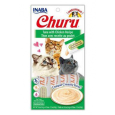 Churu Cat Purée Tuna with Chicken 4x14g Churu Cat Purée Tuna with Chicken 4x14g