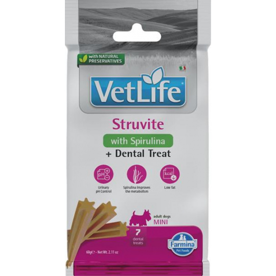 Pamlsok Farmina Vet Life Dog Struvite Adult Mini 60g