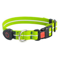 DOGGY VILLAGE Signal collar MT7116 green - LED obojek pro psa - 60cm