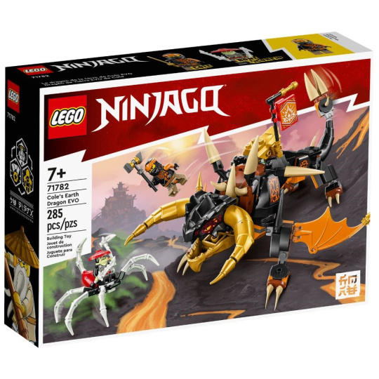 LEGO NINJAGO 71782 COLE EARTH DRAGON EVO