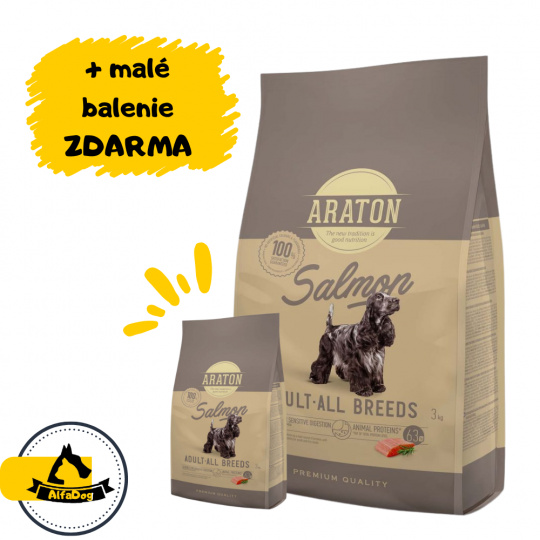 ARATON dog adult all breed salmon 15 kg