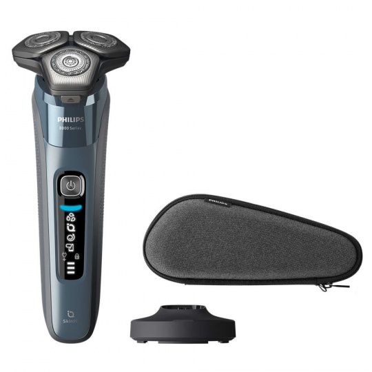 Philips SHAVER Series 8000 S8692/35 pánský holicí strojek Rotační holicí strojek Zastřihovač Modrá