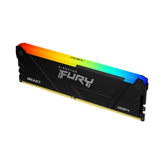 Kingston Technology FURY Beast RGB paměťový modul 8 GB 1 x 8 GB DDR4 1600 MHz