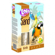 LOLOpets citrónový písek pro ptáky 1500 g LOLOpets citrónový písek pro ptáky 1500 g