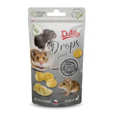 Dafiko drops pro hlodavce sýr 75g Dafiko drops pro hlodavce sýr 75g