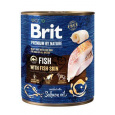 Brit Premium Dog by Nature konz Fish&Fish Skin 800g