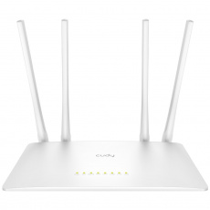 Cudy WR1200 bezdrátový router Fast Ethernet Dvoupásmový (2,4 GHz / 5 GHz) Bílá