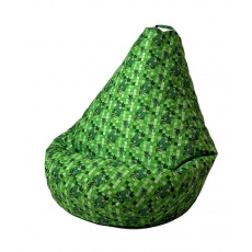 Sako taška pouffe Pear print Minecraft XXL 140 x 100 cm