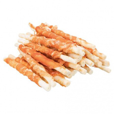 DentaFun tyčinka svázaná kuřecím masem 30 ks, 12 cm/240 g DentaFun tyčinka svázaná kuřecím masem 30 ks, 12 cm/240 g