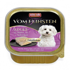 V.Feinsten CORE kuřecí, vejce + šunka pro psy 150g V.Feinsten CORE kuřecí, vejce + šunka pro psy 150g