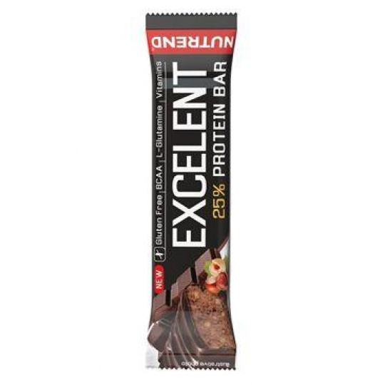 Nutrend Excelent Protein Bar čokoláda s oříšky 85g