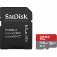 SanDisk Ultra 128 GB MicroSDXC UHS-I Třída 10 + adaptér (SDSQUAB-128G-GN6IA)