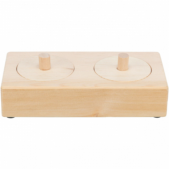 Snack Box - interaktivní hra pro králíčky, 14 x 3 x 7 cm, dřevo