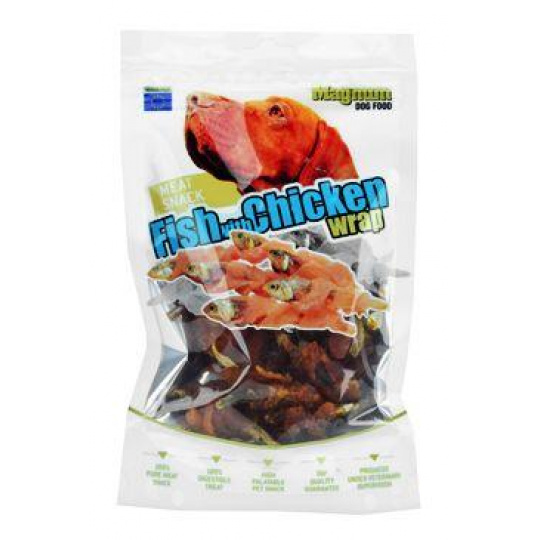 Magnum Fish with Chicken wrap 80g Magnum Fish with Chicken wrap 80g