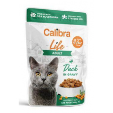 Calibra Cat Life kapsa Adult Duck in gravy 85g Calibra Cat Life kapsa Adult Duck in gravy 85g