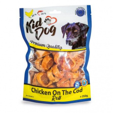 KIDDOG kuřecí masíčko na tresčí rolce 250 g KIDDOG kuřecí masíčko na tresčí rolce 250 g